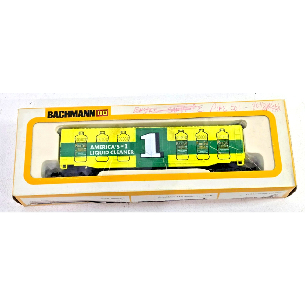Bachmann HO Scale Pine Sol Freight / Box Train Car
